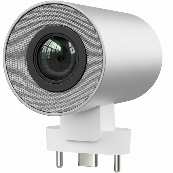 4K Smart Camera, 6 Mics, 142° Wide View, AI Tracking Board