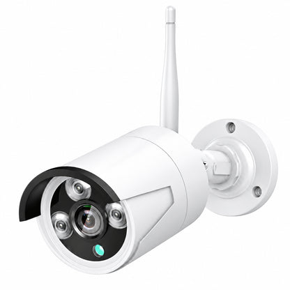 Home Security System, 24/7 Recording 5MP Wired Plug-In Powered Outdoor Bullet Cameras, 2.4G/5G Wifi Pro, 4K NVR with 12" LCD Monitor, 3TB HDD, Night Vision, IP65