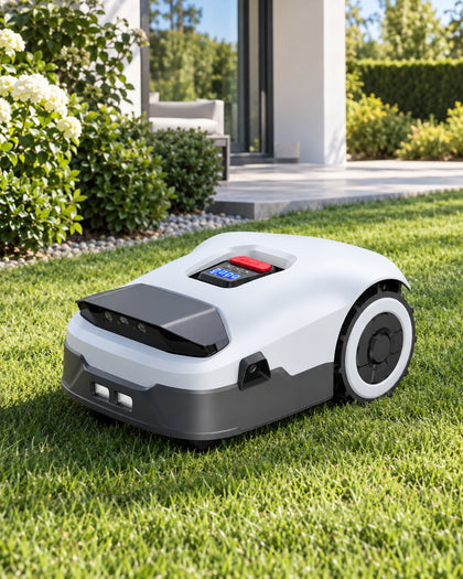 Products from the Robot Lawn Mowers collection in use