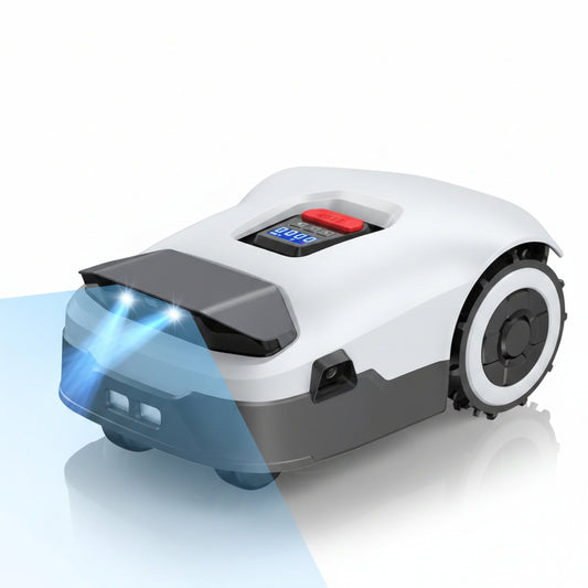 Robot Lawn Mower Full Band Rtk+4-Eye Vision Robotic Lawnmower, Automatic Mapping, 20 Multi-Zone Management, Accurate Obstacle Avoidance, Intelligent Path Planning- No Wire Mower, 0.22 Acre