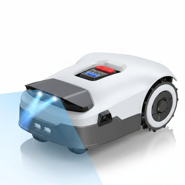 Robot Lawn Mower Full Band Rtk+4-Eye Vision Robotic Lawnmower, Automatic Mapping, 20 Multi-Zone Management, Accurate Obstacle Avoidance, Intelligent Path Planning- No Wire Mower, 0.22 Acre